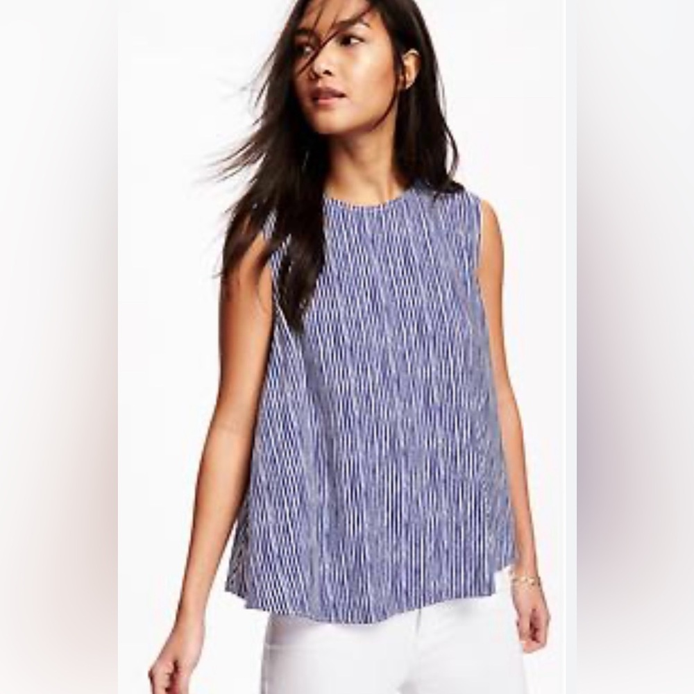 Old Navy Striped Sleeveless Top